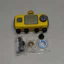 4 Zone Water Timer for Garden Hose, 4 Outlets Sprinkler Timer for Watering with Brass Inlet,Rain Delay/Automatic/Manual Irrigation System for Garden Sprinkler Controller for Lawn Yard Garden