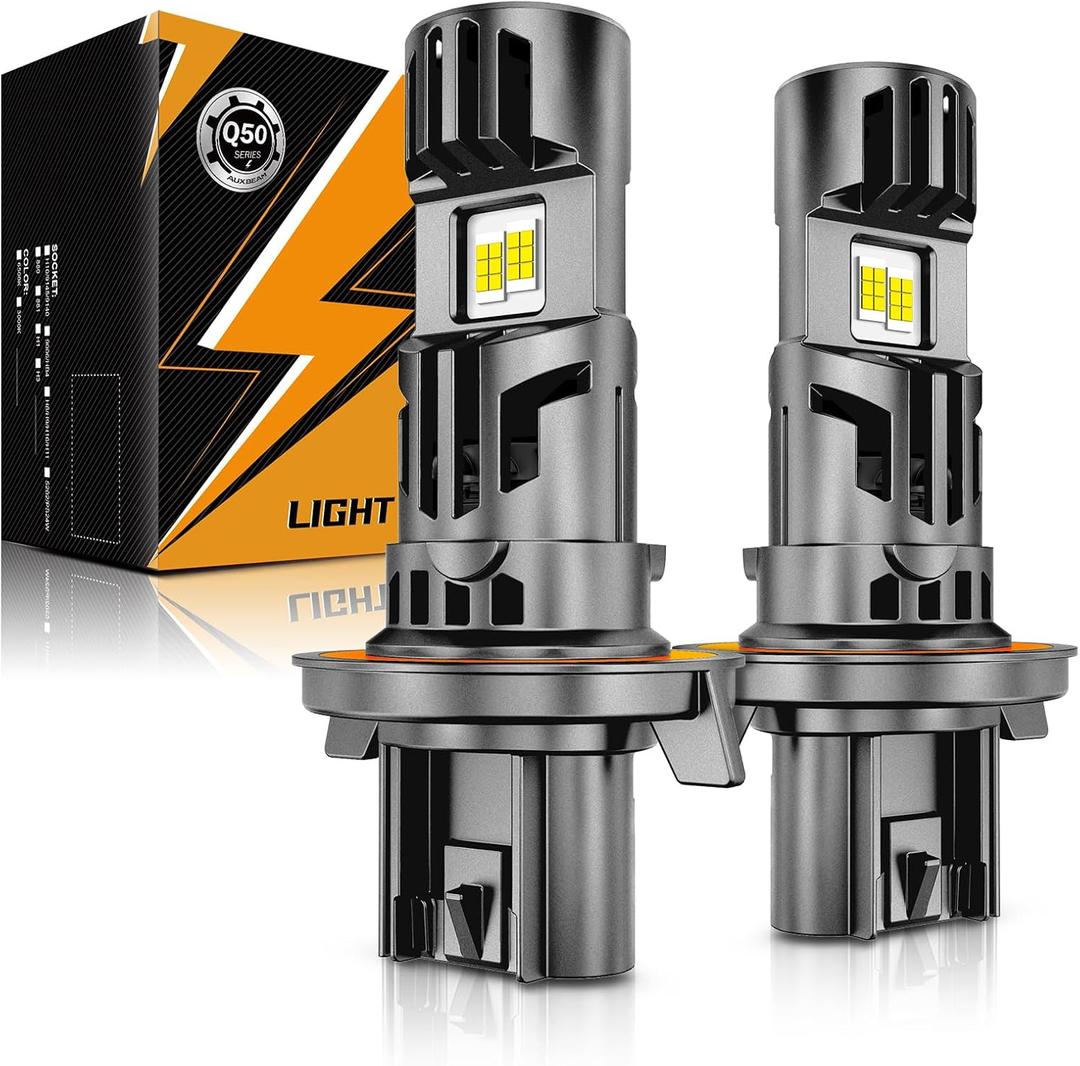 Auxbeam H 13 Powersports Light, 36000LM 900% Brighter 9008 Light For Off-Road Use