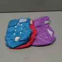 Wegreeco Washable Reusable Premium Female Dog Diapers, Doggie Puppy & Doggy Diapers Female,Period Panties in Heat (Pack of 3, Medium (12"-15")