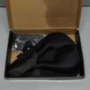 Zacro Bike Seat Cushion - Gel Padded Bike Seat Cover for Men Women Comfort, Extra Soft Exercise Bicycle Seat Compatible with Peloton, Outdoor & Indoor Bike Saddles (Black)