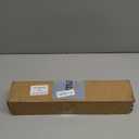 Curtain Rod for Windows 18-45 Inch, Black 5/8 Inch Small Window Treatment Rods, Short Adjustable Splicing Drapery pole, Matte Black