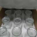 Vintage Drinking Glasses, 12 pcs Embossed Designed Highball Glasses, 16oz Glass Cups, Tall Water Glass Tumbler, Mojito Cup, Cocktail Glass, Vintage Glassware Set for Juice, Cocktail, Whiskey