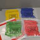 6 Pcs Trunk or Treat Decorations Custom Letter Inspire Party Decoration 30x30 cm Alphabet Boxes with 104 Pcs Letter Cutouts(4 Sets of A-z) Party Favor Birthday Photo Block Props School Decor