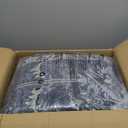 Tangsoo 9x12 Large Area Rug for Living Room, Non Slip Machine Washable Rug for Bedroom, Boho Distressed Vintage Blue Floral Rugs, Soft Indoor Floor Carpet Mat for Office Kitchen Farmhouse Home Decor