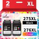 275XL 276XL Ink 275 and 276 Replacement for Canon 275 and 276 Ink Cartridges Cannon Ink 275 276 Combo Pack Pixma TS3722 TR4720 TR4700 TS3522 TS3700 TR4722 TS3500 TS3522 Printer PG-275 CL-276 XL
