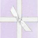Butterblu Frankie Fitted Crib Sheet 100% Organic Cotton for Baby & Toddler Mattress, Breathable for Boys & Girls, Lavender, One Size
