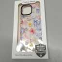 ChiCsFleur for iPhone 13 / iPhone 14 Case, TPU Phone case with Camera Protection for Women Girls Teens - Coastal Holiday Collage Tropical Y2K Bow Gift Disco Hibiscus Shell Lemon Aesthetic Unique (MarineLace)