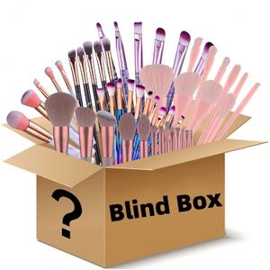 BS-MALL Makeup Brushes & Beauty Tools Assortment Box  Curated Collection of Makeup Brushes, Makeup Bag, Makeup Sponge, Hair Ties & More Professional Beauty Tools for Daily Use & Travel (M)