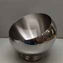 Large Capacity Coffee Pod Holder  Stainless Steel Pod Organizer and Holder | Stylish Coffee Bar Accessories & Countertop Storage (Silver with Base, L)