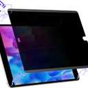 Magnetic Privacy Screen Protector for iPad 9th 8th 7th Generation 10.2 Inch & iPad Air 3th & iPad Pro 10.5 In, Removable Anti Blue Light Glare Spy Private Filter, High Sensitive BubbleFree