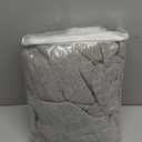 Extra Long Pleated Sheer Curtains 102 inch Length 2 Panels Back Tab Light Filtering Semi Sheer Linen Curtain for Floor to Ceiling Window Patio Sliding Door Grey Pinch Pleat with Hooks 42x102