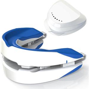 Nighttime Wear Mouthguard,Soft Boil & Bite Oral Device for Adults,Breathable BPA-Free Material,Adjustable Soft Mouth Guard for Men & Women,Reusable & Simple to Use