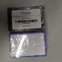 2 x Colored Border Magnetic Labels Dry Erase 4x2 Inch 40 Pieces, Reusable Magnetic Dry Erase Labels for Whiteboards, Locker, School, Classroom, Office, Home