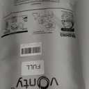 Vonty Satin Sheets Full Size Silky Soft Satin Bed Sheets Silver Grey Sheet Set, 1 Deep Pocket Fitted Sheet + 1 Flat Sheet + 2 Pillowcases