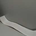 White Grey Wood Grain Wallpaper, Peel and Stick Border, Repair Door and Window, Waterproof Autohesion Decorative Stickers (Grey White Puzzle, 3.93 inch * 196.85 inch, Pack of 2 Sheets)