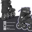 SWAY Professional Inline Skates for Adult, High Performance Roller Skates for Women Men, Racing Skates for Teens, Male, Female, Roller Blades Size 4-10, ABEC-11 Bearing, XL - (7.5-8.5M/8-9W)