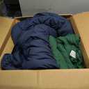 Blue Comforter 82x86, Green Flat Sheet 82x96 , and Two Pillowcases 30x20 Ultra Soft Quality Breathable & Cooling 