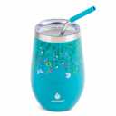 Manna Wine Tumbler Stainless Steel + Straw With Silicone Tip 17oz