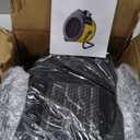 Space Heaters for Indoor Use, 1500W PTC Electric Heater with 90Adjustable Angle, Fast Safety Heat, Small Portable Heater for Office Home(Silver)