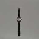 Nine West Women's Gunmetal and Silver-Tone Mesh Bracelet Watch, NW/2429FLGY