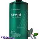 AromaPlan Hotel Scents Minty Eucalyptus 16 Fl Oz (473ml), Home Luxury Aroma & Hotel Diffuser Oil- Hotel Diffuser Oil for Aromatherapy- USA Made, Bigger Bottle, Bolder Aroma & Longer Lasting