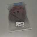 testar Blonde Bob Wigs For White Women 14 IN Ombre Short Bob Wigs with Curtain Bangs Layered Straight Synthetic Wigs for Daily Party Cosplay Christmas Use (613 Blonde)