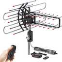 TA-851 Plus 360Rotation UV Dual Frequency 45-860MHz 22-38dB 42.65ft Cable Outdoor Antenna