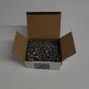 (200Pcs) #121-1/2" Hex Washer Head Self Drilling Screws, 410 Stainless Steel Metal SheetScrewsTEK Screws, Sheet Metal Self Tapping Screws (Silver)