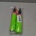 Balloon Pump Hand Two-Way Dual Action inflate 2Pack and Balloon Tying Tool in One, Handheld Air Pump Portable Manual Balloons Inflators for Party with Extra Accessories (Green)