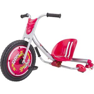 Razor FlashRider 360 Caster Trike for Kids Ages 6+ - Replaceable Spark cartridges, Lightweight, MX Style Handlebars, for Riders up to 160 lbs