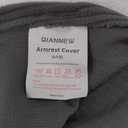 Qianmew Armrest Cover Gray 2 x 2  Feet