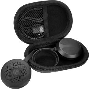 Doohoeek Wireless Ski Helmet Headphones, Slim Bluetooth Headset with Built-in Mic & IPX5 Water-Resistant, Universal Fit Glove-Friendly Controls for Snowboarding & Skiing (Black)