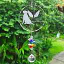 2 x Dog Memorial Gifts - Suncatcher Keepsake, for Loss of Dog, in Memory of Pet, Sympathy Gift for Owners, Memento for Cherished Memories