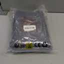 3 Pack Fleece Lined Leggings Women with Pockets -Warm Winter Yoga Pants for Women Thermal Running Workout Leggings (Small-Medium, Black/Grey/Light Grey)