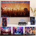 Bluetooth 5.1 Audio Stereo Amplifier Board,200W HiFi 2.1 Channel Mini Subwoofer Power Amp Module with Treble & Bass Control,DC 12-24 V, Audio Amp Board for Home DIY Wireless Speaker