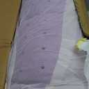 SINWEEK Dual Layer 5 Inch Memory Foam Mattress Topper King Size, 2 Inch Gel Memory Foam Plus 3 Inch 1450 GSM Down Alternative Quilted Pillow Top Mattress Pad Cover, Dark Gray
