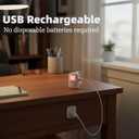 Rechargeable Toilet Night Light with Motion Activated Sensor, 16 Colors LED Nightlight Inside Bowl, Cool Stuff for Bathroom Decor Accessories, Unique & Funny Gadgets for Men/Kids Birthday Gift 2025