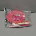 15 Pcs Pink Birthday Decoration Set, Hanging Orange and Hot Pink Paper Lanterns Paper Flowers Fans for Girls Women Baby Shower Wedding Fall Wall Fall Decor