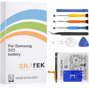 Original for Samsung Galaxy S23 5G Battery Replacement EB-BS911ABY SM-S911B SM-S911U SM-S911U1 SM-S911N Standard Capacity Battery Include Complete Repair Tools kit