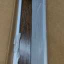 HOOBRO Floating Shelves for Wall, Wall Mounted Shelf Set of 2, 15.7" Hanging Shelf with Invisible Brackets, for Wall in Bathroom, Bedroom, Toilet, Kitchen, Living Room, Office, Rustic Brown BF40BJ01