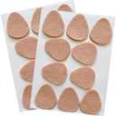 18Pk 36pcs Felt Metatarsal Pads for Women and Men, Adhesive Forefoot Pads Forefoot Cushion Pads, Ball of Foot Cushion Foot Pads for Forefoot and Sole Support, Metatarsalgia Mortons Neuroma