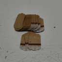 100pcs Rustic White Lace Wedding Sparkler Tags with Match Holder and Striker Send Off Exit Tags for Wedding, Kraft Paper