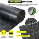 Driveway Fabric, 6x300 ft Road Fabric Commercial Fabric, Landscape Fabric Heavy Duty2.4OZ French Drain Fabric for Erosion Control,Landscape Fabric,Construction Projects