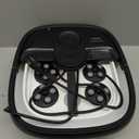 KNQZE Collapsible Foot Spa Bath with Heat & Remote Control, Bubble Massage, Temperature Control, Red Light (Black Pro)