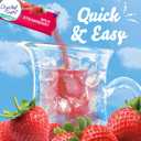 Crystal Light Sugar-Free Energy Wild Strawberry Low Calories Powdered Drink Mix 6 Count Pitcher Packets (2.53 Ounce (Pack of 1))