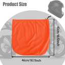2 x Helmet Bags, Motorcycle Bag, Large Capacity Helmet Backpack with Drawstring, Folding Backpack for Riding Bicycle Sport