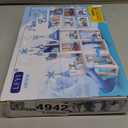 LEYI Girls Castle Building Blocks Toys for Girls 377 Pieces Ice Princess Castle Construction Toys Set Snow Castle Building Bricks Toys for Kids Christmas Birthday Gift