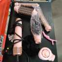 MESCOMB Dual Voltage Hot Air Styler Wrap - 5 in 1 Hair Dryer Brush with Fast Drying Blow Dryer, Styling, Straightening & Volumizing with Travel Bag (100V240V) -Pink