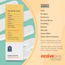 Active Skin Repair First Aid Healing Skin Hydrogel - Natural & Non-Toxic Repairing Ointment with Hypochlorus Acid for Minor Cuts, Wounds, Scrapes, Rashes, Sunburns, & More, 3 oz