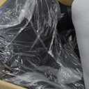 VECELO Drafting Chair with Height-Adjustable, Lumbar Support and Footrest, for Standing Desk Bedroom Vanity Office Living Computer Room (Black)